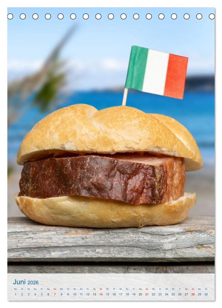 Weitere Ansicht: Leberkässemmel - Bayerischer Kalender für Genießer (Tischkalender 2026 DIN A5 hoch), CALVENDO Monatskalender | MB Fotografie, Calvendo