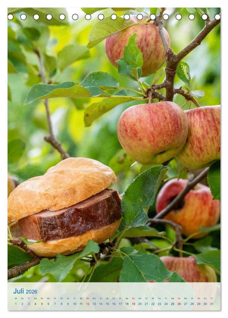 Weitere Ansicht: Leberkässemmel - Bayerischer Kalender für Genießer (Tischkalender 2026 DIN A5 hoch), CALVENDO Monatskalender | MB Fotografie, Calvendo