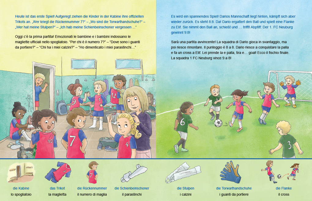 Weitere Ansicht: Fußball (Deutsch-Italienisch) | Susanne Böse