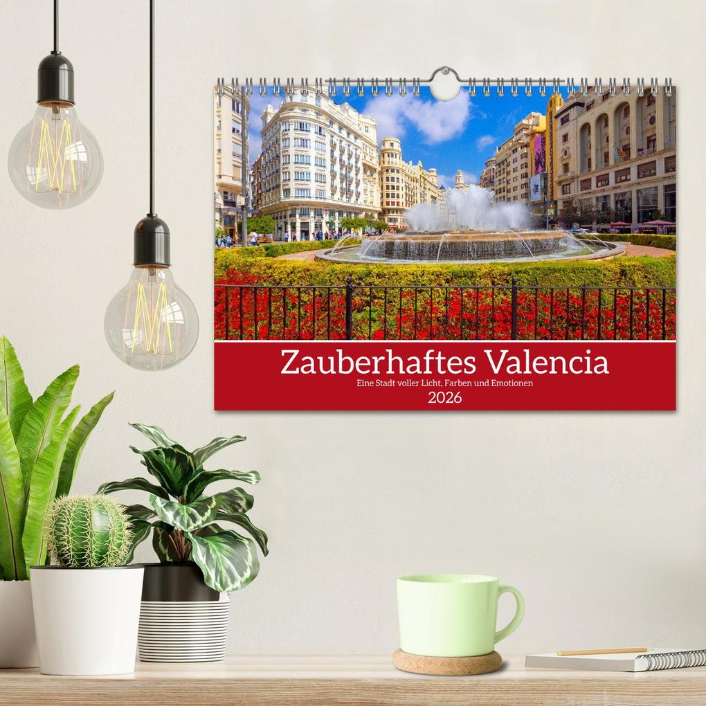 Weitere Ansicht: Zauberhaftes Valencia (Wandkalender 2026 DIN A4 quer), CALVENDO Monatskalender | Christa Kramer, Calvendo
