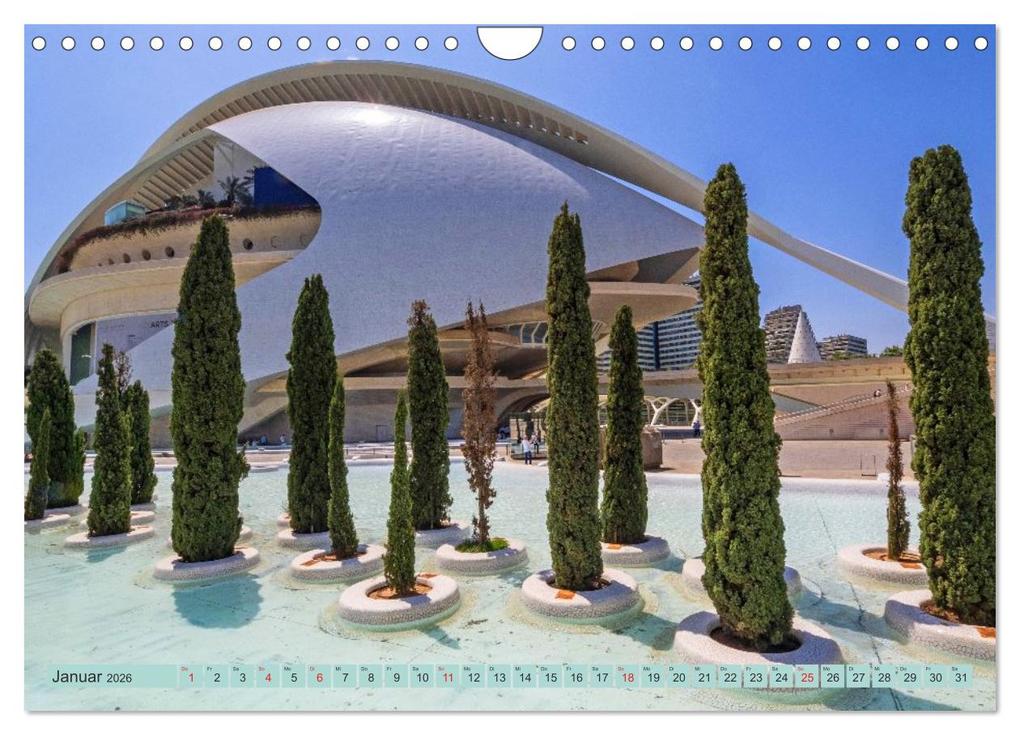 Weitere Ansicht: Zauberhaftes Valencia (Wandkalender 2026 DIN A4 quer), CALVENDO Monatskalender | Christa Kramer, Calvendo