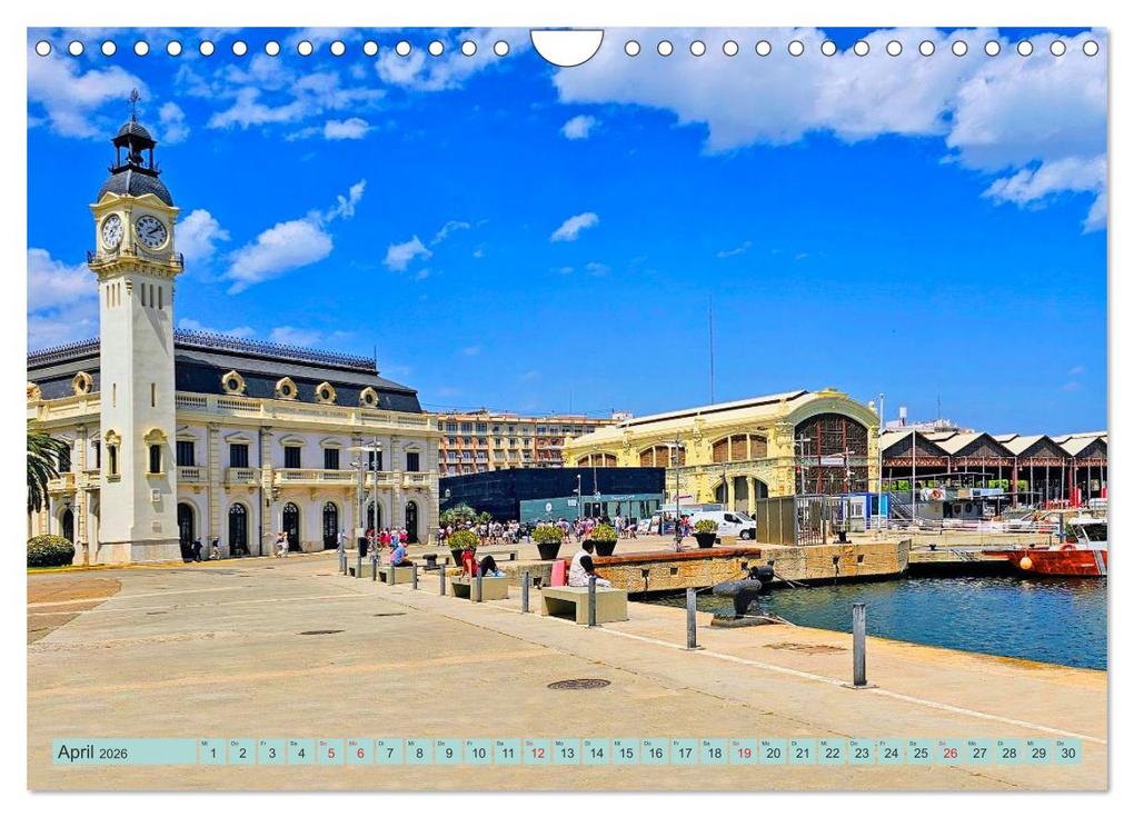 Weitere Ansicht: Zauberhaftes Valencia (Wandkalender 2026 DIN A4 quer), CALVENDO Monatskalender | Christa Kramer, Calvendo