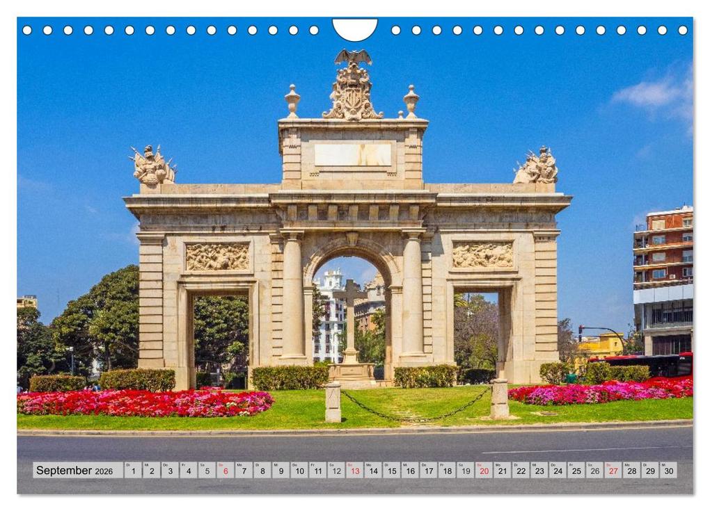 Weitere Ansicht: Zauberhaftes Valencia (Wandkalender 2026 DIN A4 quer), CALVENDO Monatskalender | Christa Kramer, Calvendo