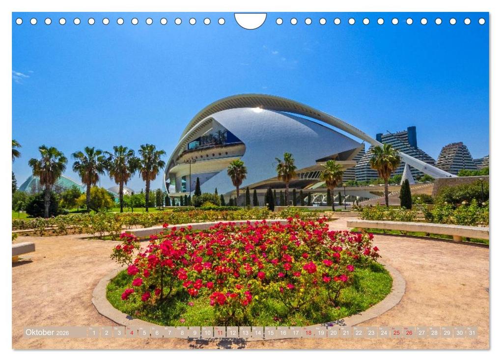 Weitere Ansicht: Zauberhaftes Valencia (Wandkalender 2026 DIN A4 quer), CALVENDO Monatskalender | Christa Kramer, Calvendo