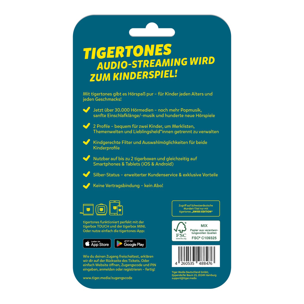 Weitere Ansicht: tigertones DUO ticket - 3 Monate