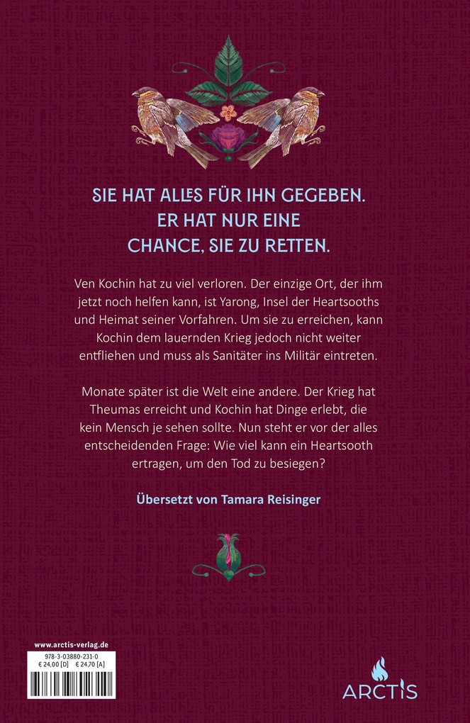 Weitere Ansicht: Tödliche Gabe (The Last Bloodcarver, Band 2) | Vanessa Le