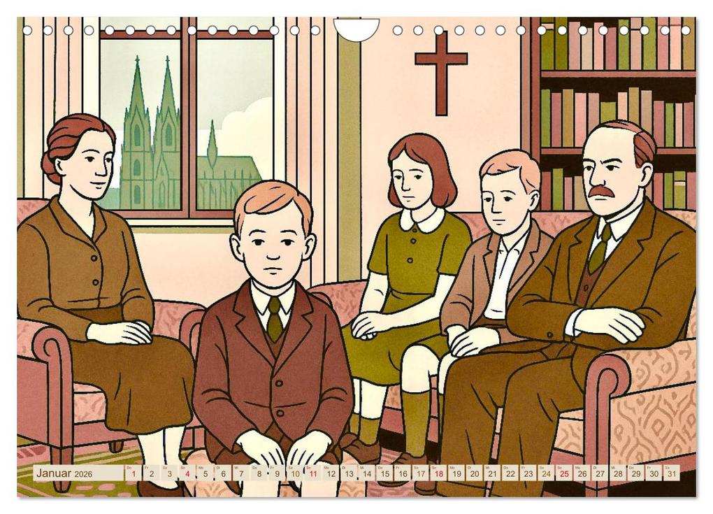 Weitere Ansicht: Heinrich Böll (Wandkalender 2026 DIN A4 quer), CALVENDO Monatskalender | Steffani Lehmann, Calvendo