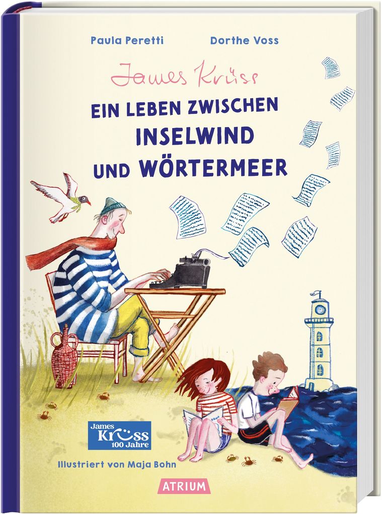 Weitere Ansicht: James Krüss - Ein Leben zwischen Inselwind und Wörtermeer | Paula Peretti, Dorthe Voss