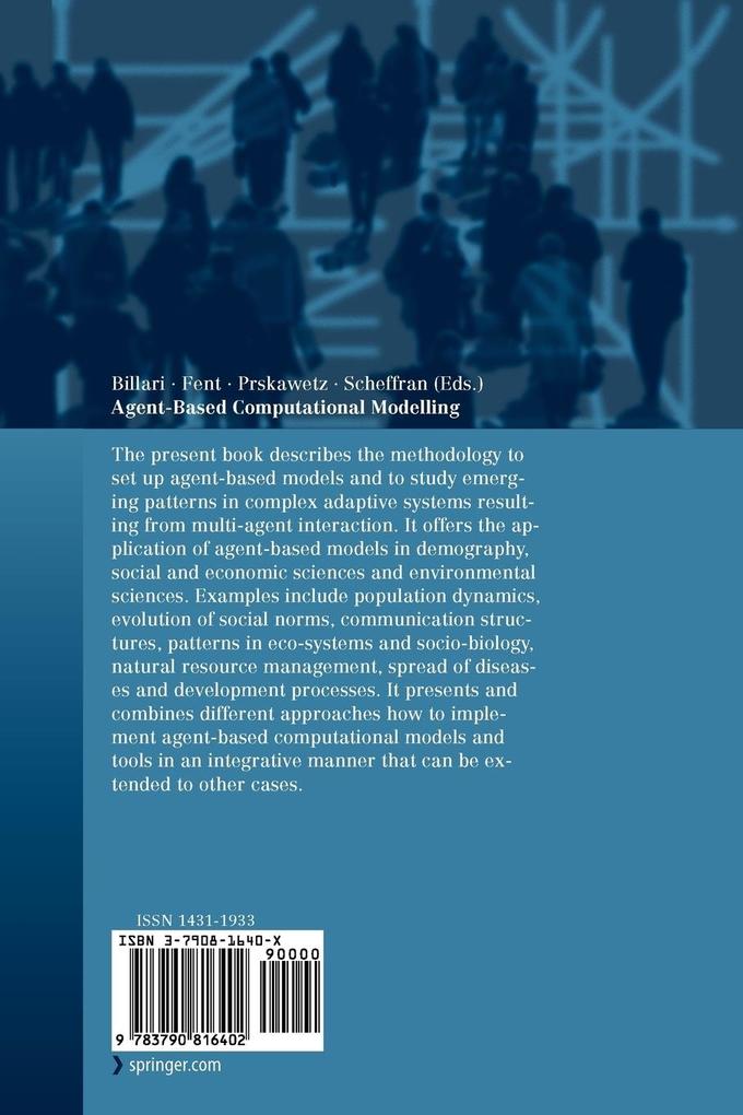 Weitere Ansicht: Agent-Based Computational Modelling