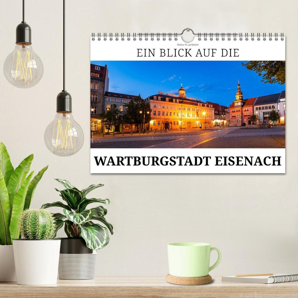 Weitere Ansicht: Ein Blick auf die Wartburgstadt Eisenach (Wandkalender 2026 DIN A4 quer), CALVENDO Monatskalender | Markus W. Lambrecht, Calvendo