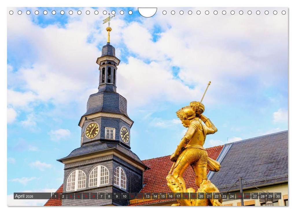 Weitere Ansicht: Ein Blick auf die Wartburgstadt Eisenach (Wandkalender 2026 DIN A4 quer), CALVENDO Monatskalender | Markus W. Lambrecht, Calvendo