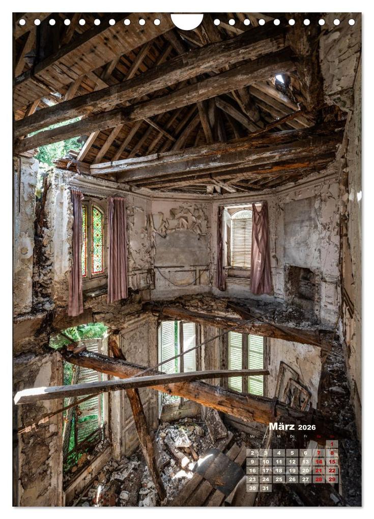 Weitere Ansicht: Lost Places - morbide Schönheiten (Wandkalender 2026 DIN A4 hoch), CALVENDO Monatskalender | Daniel Ricardo González Fine Art Photgrapher, Calvendo
