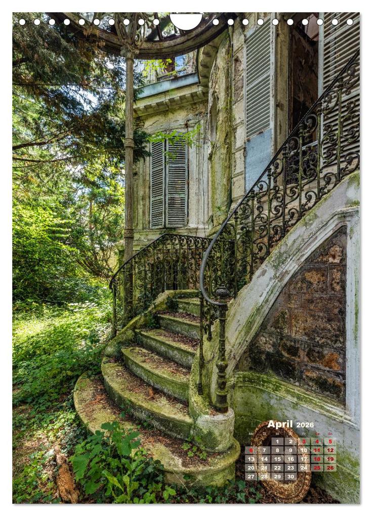 Weitere Ansicht: Lost Places - morbide Schönheiten (Wandkalender 2026 DIN A4 hoch), CALVENDO Monatskalender | Daniel Ricardo González Fine Art Photgrapher, Calvendo