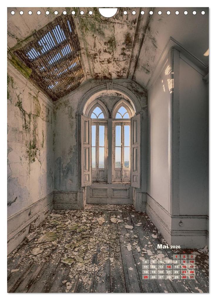 Weitere Ansicht: Lost Places - morbide Schönheiten (Wandkalender 2026 DIN A4 hoch), CALVENDO Monatskalender | Daniel Ricardo González Fine Art Photgrapher, Calvendo