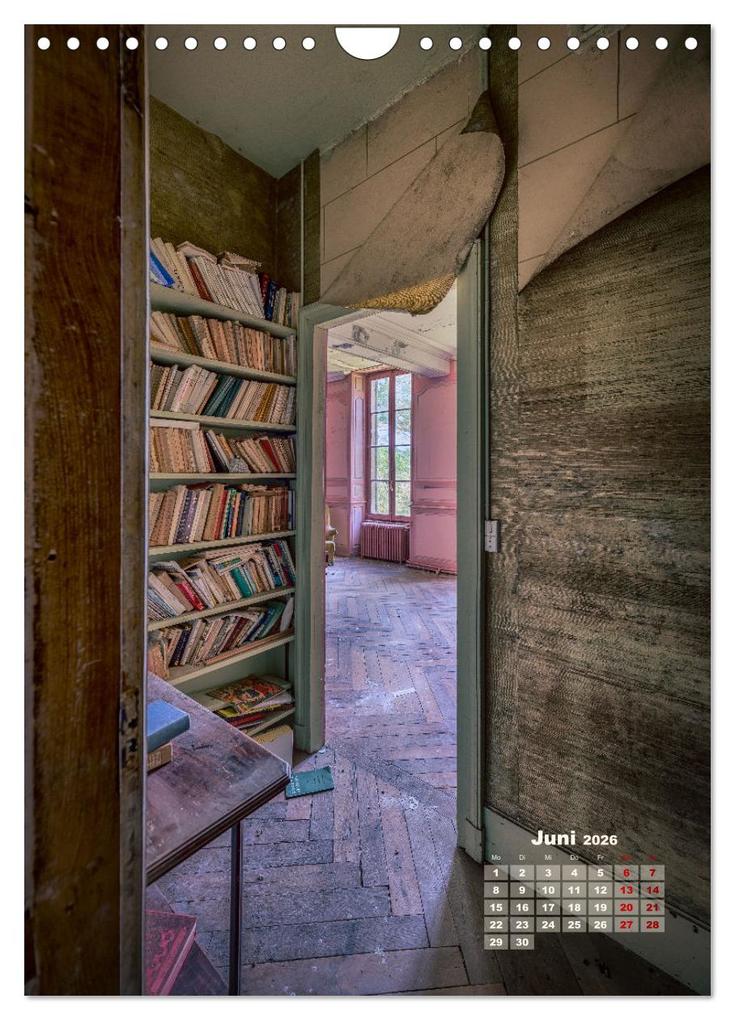 Weitere Ansicht: Lost Places - morbide Schönheiten (Wandkalender 2026 DIN A4 hoch), CALVENDO Monatskalender | Daniel Ricardo González Fine Art Photgrapher, Calvendo
