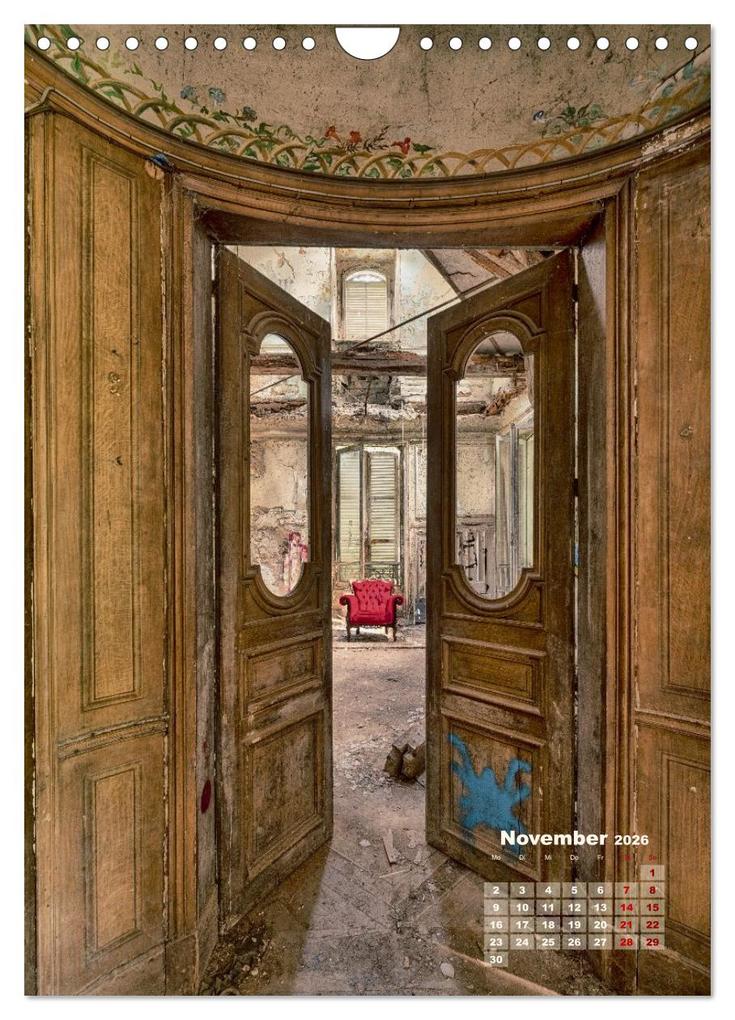 Weitere Ansicht: Lost Places - morbide Schönheiten (Wandkalender 2026 DIN A4 hoch), CALVENDO Monatskalender | Daniel Ricardo González Fine Art Photgrapher, Calvendo