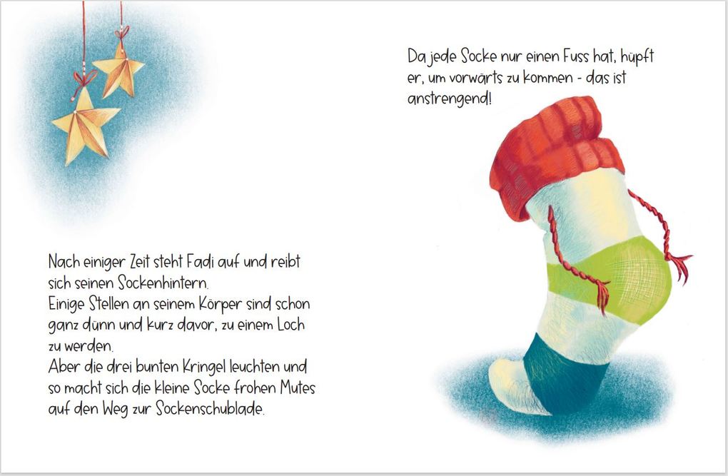 Weitere Ansicht: Die Sternensocke | Christine Schär