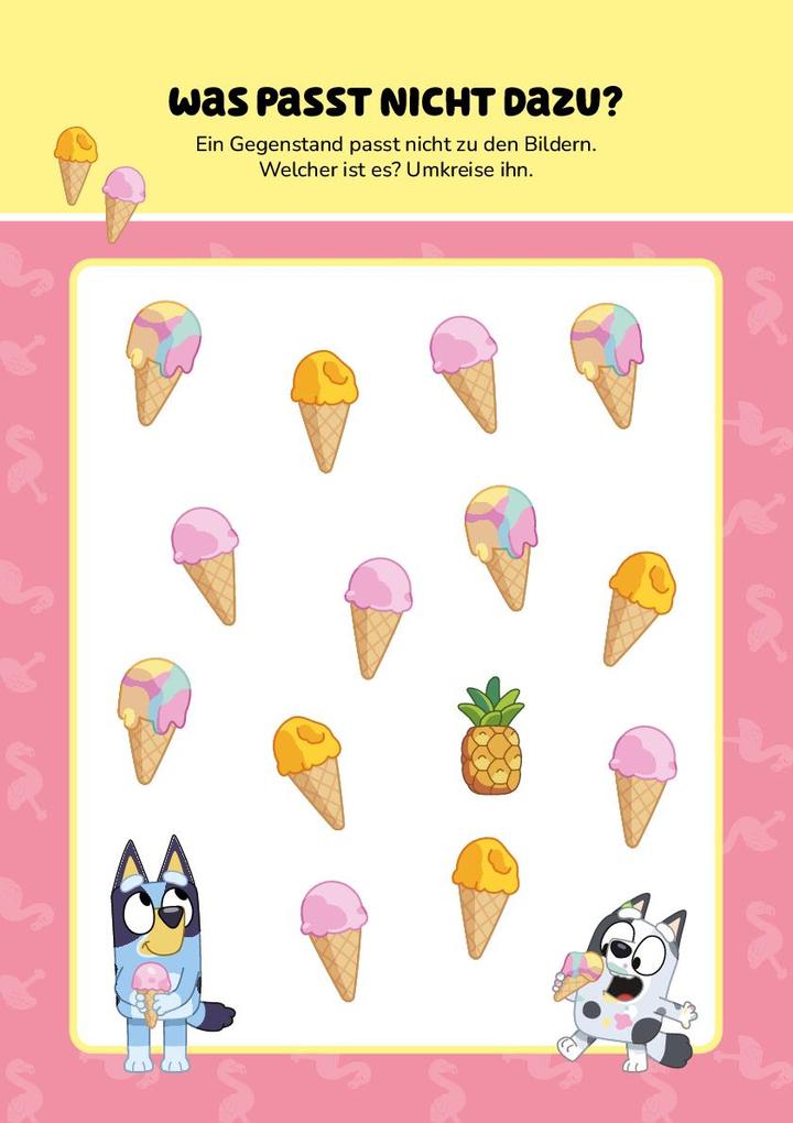 Weitere Ansicht: Bluey Mal- und Rätselblock | Pen2nature