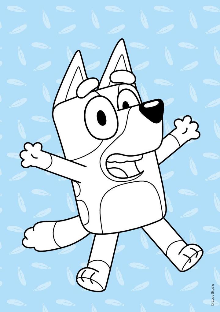 Weitere Ansicht: Bluey Mal- und Rätselblock | Pen2nature