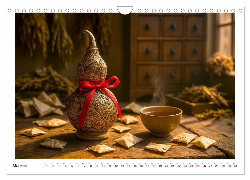 Weitere Ansicht: Bilder für ein gutes Feng Shui (Wandkalender 2026 DIN A4 quer), CALVENDO Monatskalender | Kerstin Waurick, Calvendo