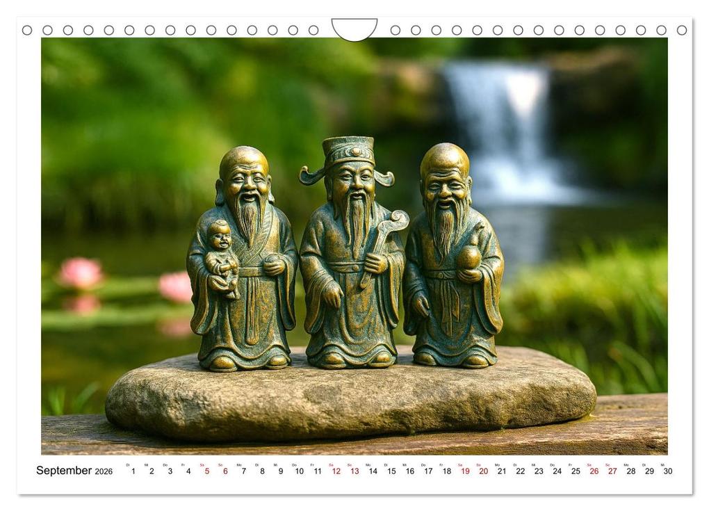 Weitere Ansicht: Bilder für ein gutes Feng Shui (Wandkalender 2026 DIN A4 quer), CALVENDO Monatskalender | Kerstin Waurick, Calvendo