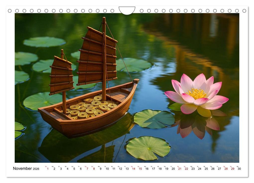 Weitere Ansicht: Bilder für ein gutes Feng Shui (Wandkalender 2026 DIN A4 quer), CALVENDO Monatskalender | Kerstin Waurick, Calvendo