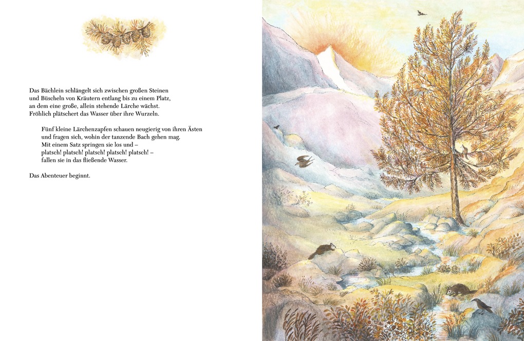 Weitere Ansicht: Der Fluss | Brigitte Sidjanski, Bernadette