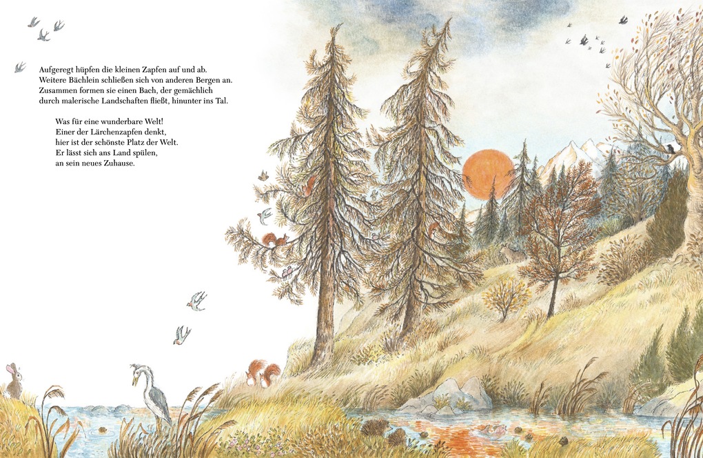 Weitere Ansicht: Der Fluss | Brigitte Sidjanski, Bernadette