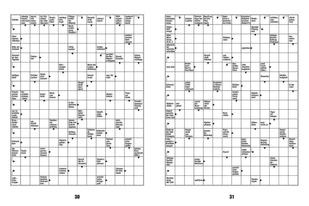 Weitere Ansicht: Großdruck Kreuzworträtsel Band 6