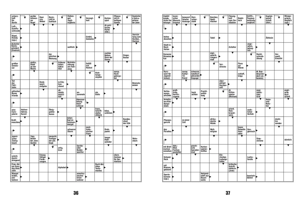 Weitere Ansicht: Großdruck Kreuzworträtsel Band 6