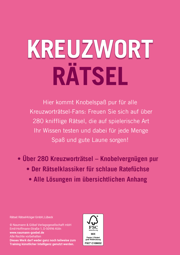 Weitere Ansicht: Kreuzworträtsel Band 7