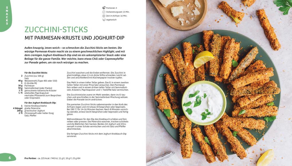 Weitere Ansicht: Airfryer Familienrezepte | Maja Nett