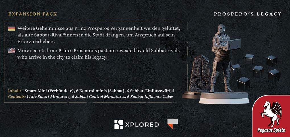 Weitere Ansicht: Teburu: Milan Uprising (Vampire: The Masquerade) - Prospero's Legacy [Erweiterung]