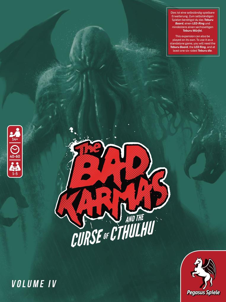 Weitere Ansicht: Teburu: The Bad Karmas and the Curse of Cthulhu: Volume 4 [Erweiterung]