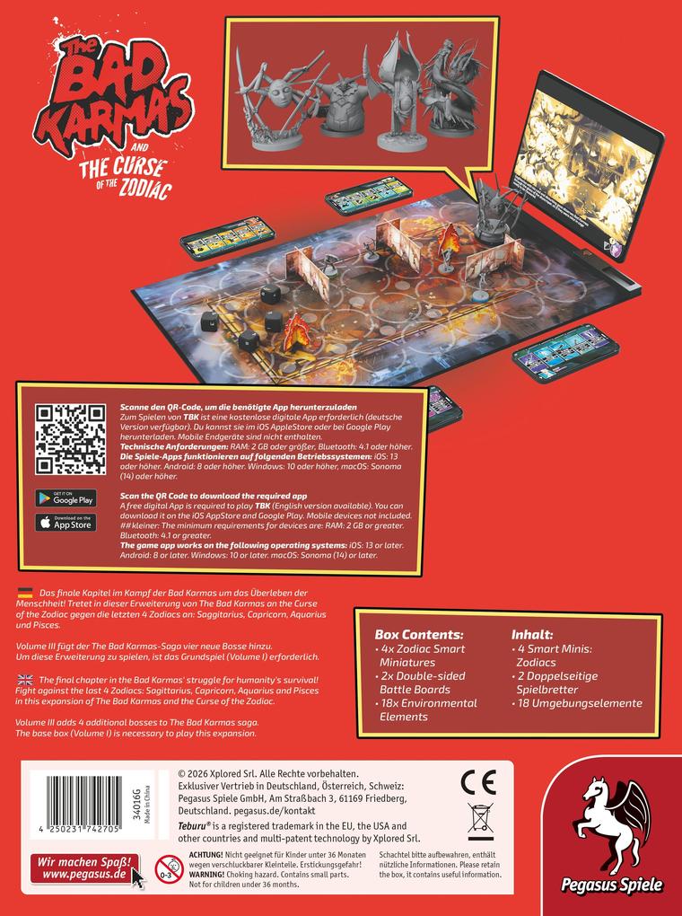 Weitere Ansicht: Teburu: The Bad Karmas and the Curse of the Zodiac: Volume 3 [Erweiterung]
