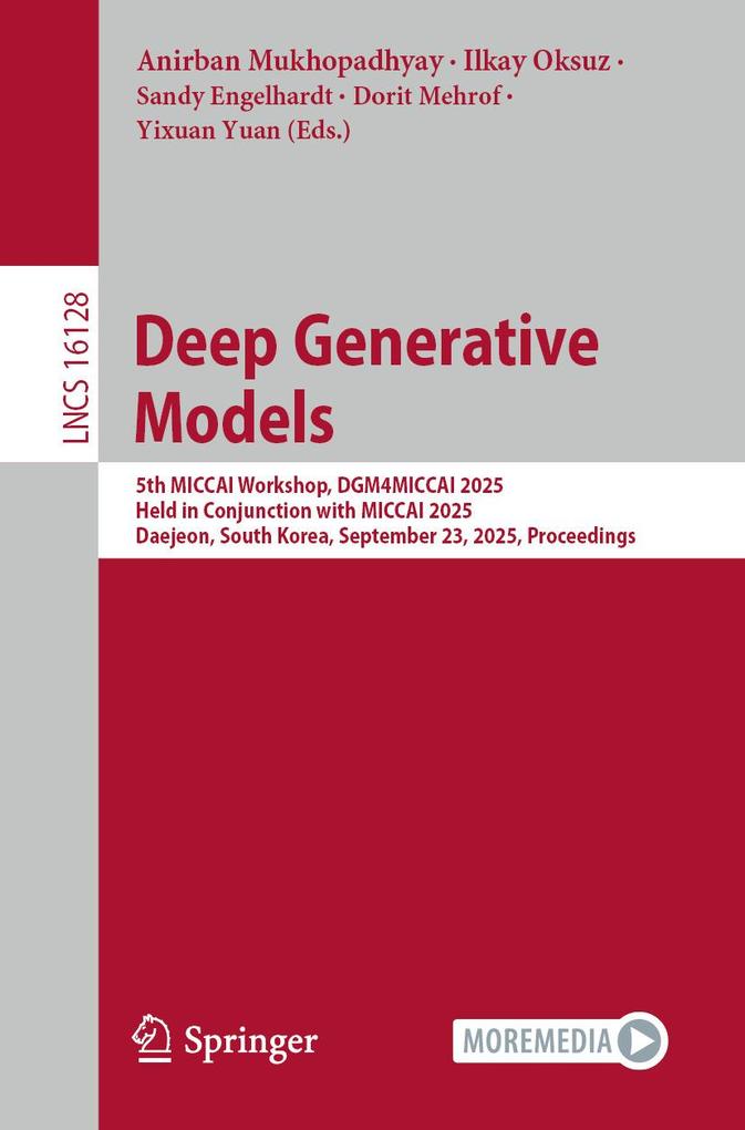 Produktbild: Deep Generative Models