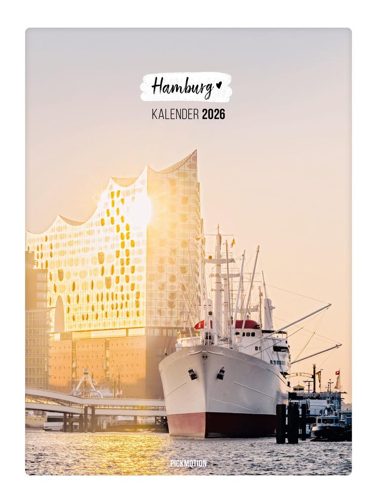 Produktbild: Wandkalender 2026 - Hamburg