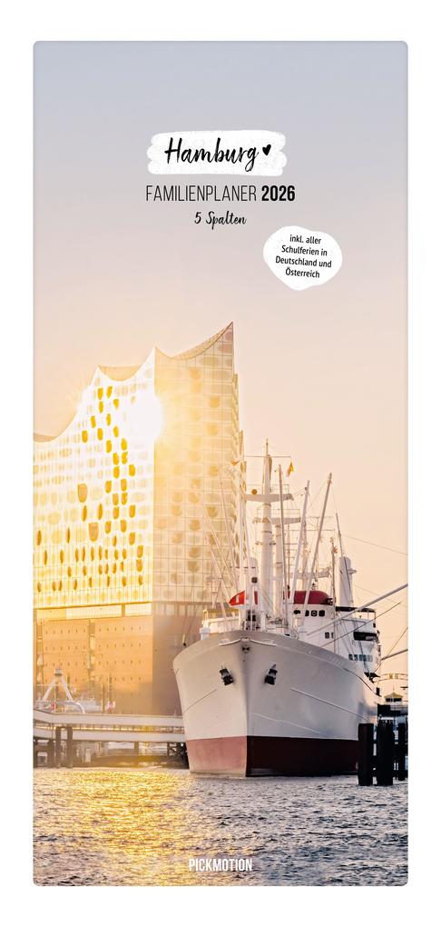 Produktbild: Familienplaner 2026 - Hamburg