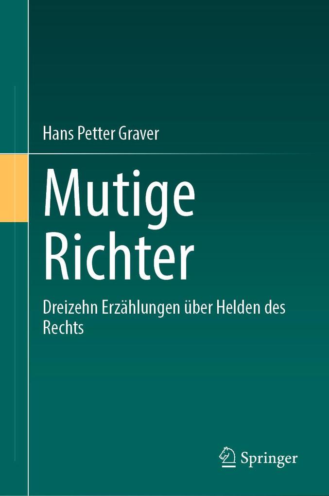 Produktbild: Mutige Richter | Hans Petter Graver