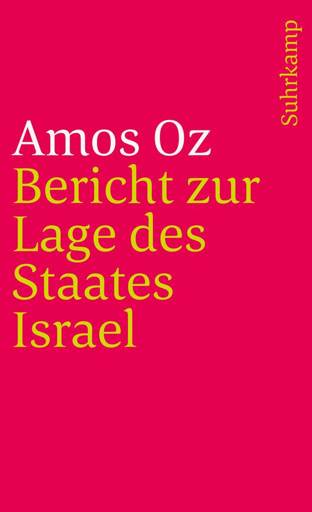 Produktbild: Bericht zur Lage des Staates Israel | Amos Oz