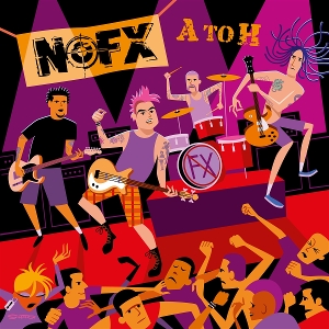 Produktbild: A to H (Black Vinyl) | Nofx