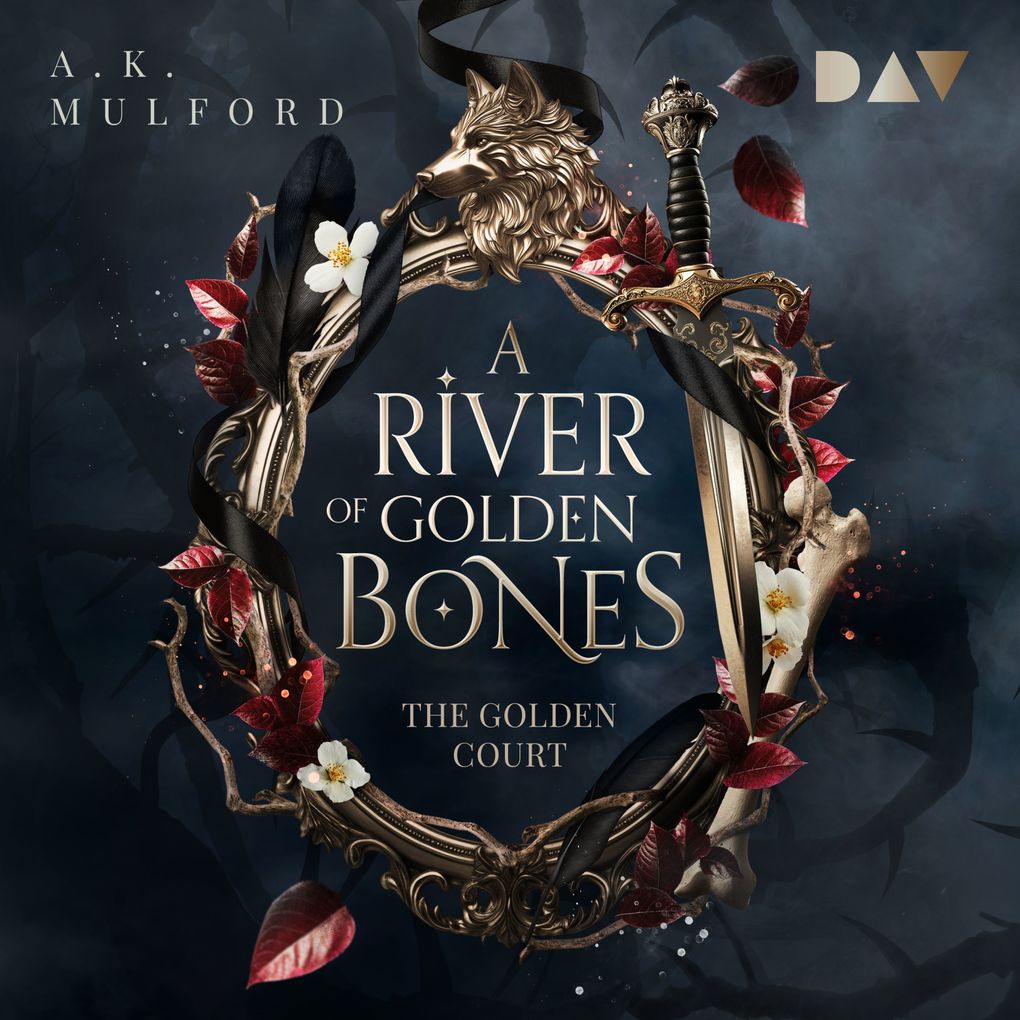 Produktbild: A River of Golden Bones (The Golden Court 1) | A. K. Mulford