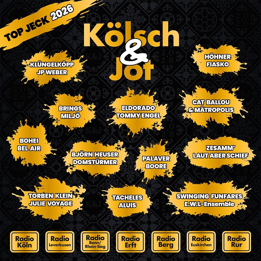 Produktbild: Koelsch & Jot - Top Jeck 2026 | Various