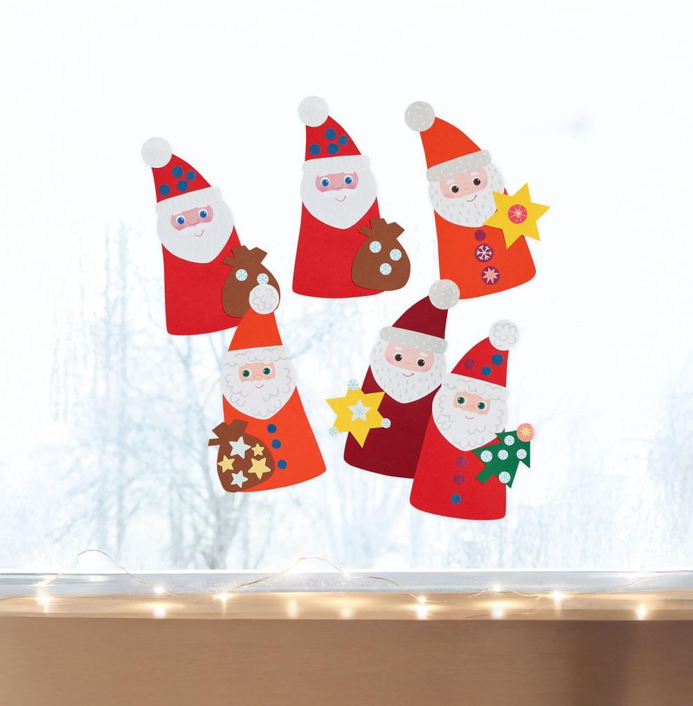 Produktbild: Bastelset - Erstes Kleben Nikoläuse