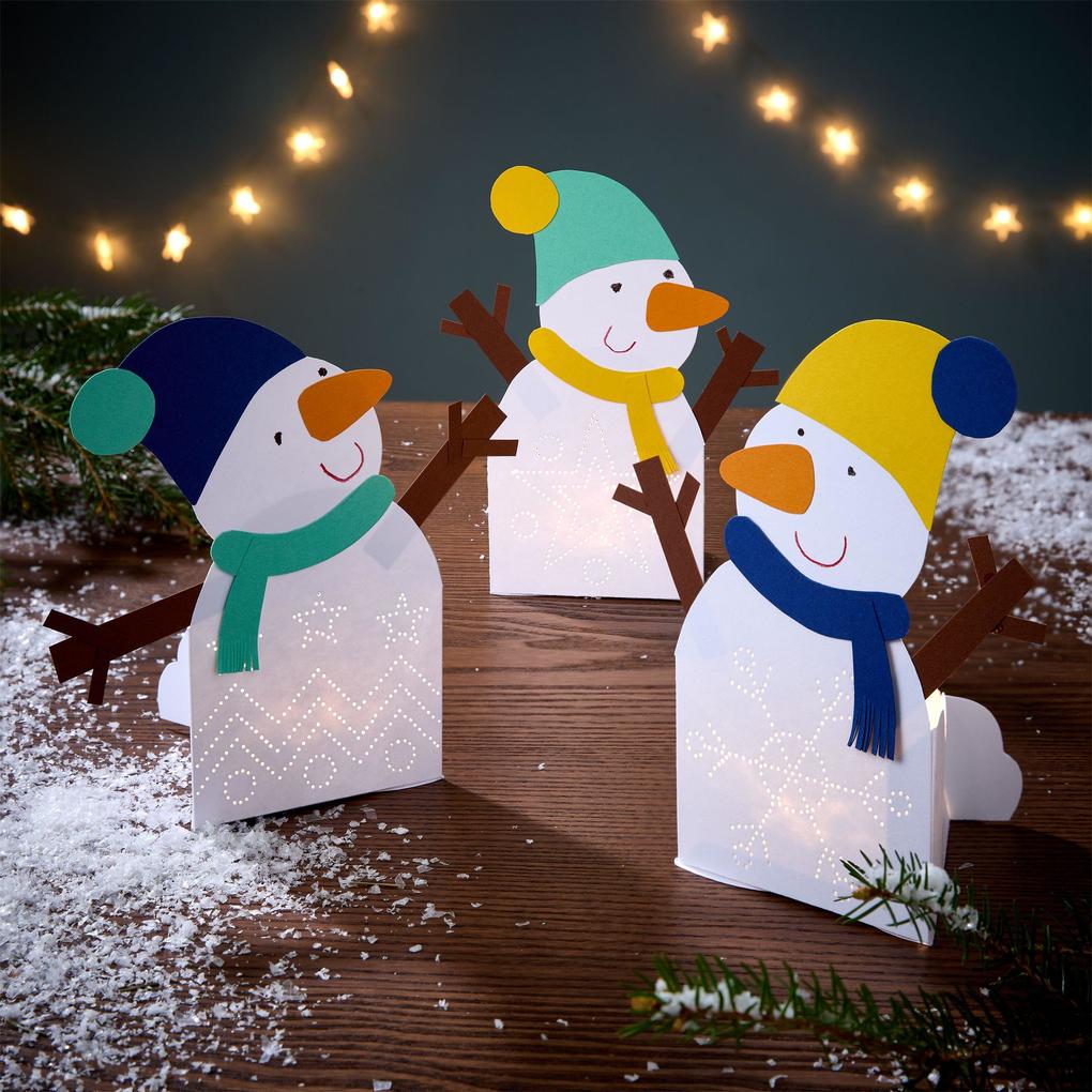 Produktbild: Bastelset - Erstes Prickeln Schneemann