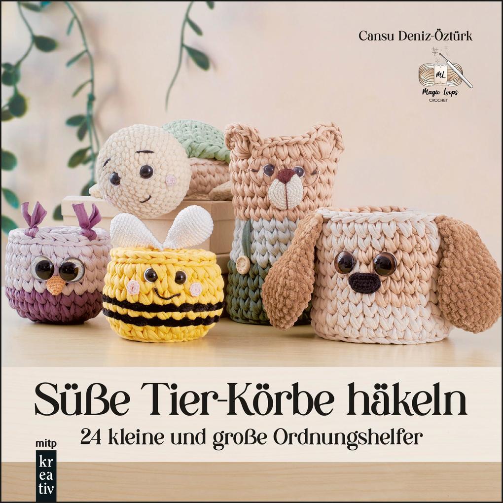 Produktbild: Amigurumi: Süße Tier-Körbe häkeln | Cansu Deniz-Öztürk
