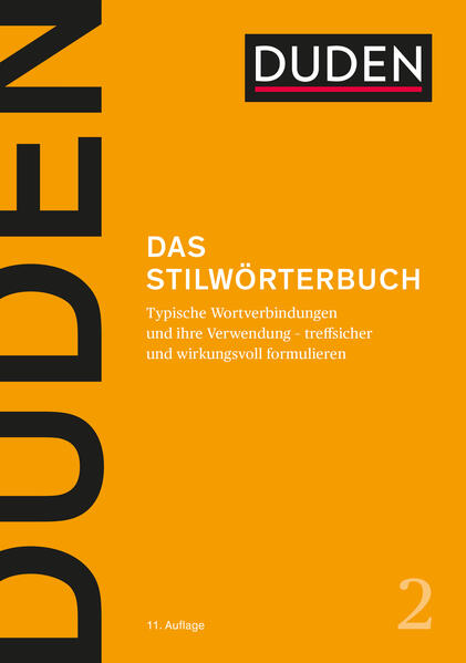 Produktbild: Duden - Das Stilwörterbuch