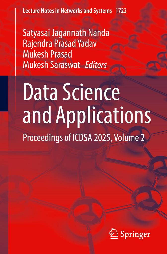 Produktbild: Data Science and Applications