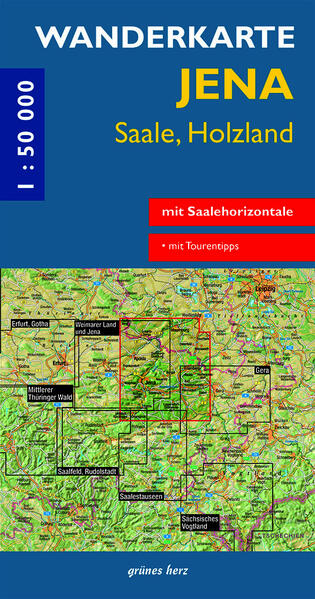 Produktbild: Wanderkarte Jena, Saale, Holzland