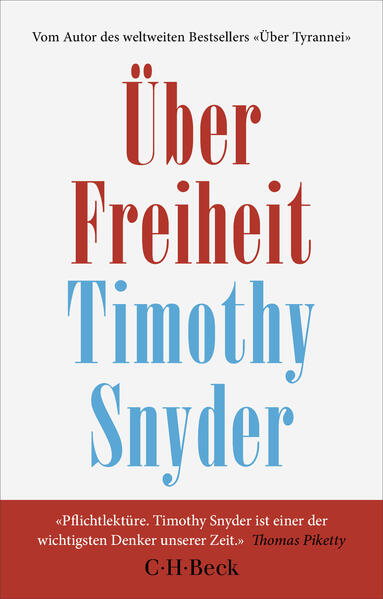 Produktbild: Über Freiheit | Timothy Snyder